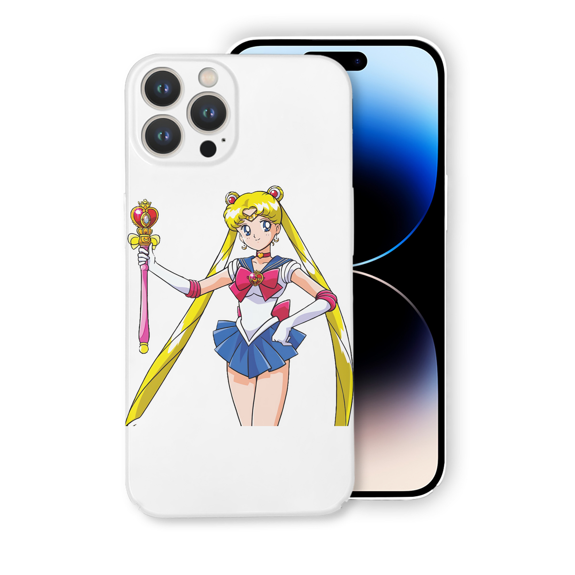 （画像用） 美少女戦士セーラームーン 月野 うさぎ つきの うさぎ Sailor Moon Tsukino Usagi 【iPhone 14シリーズ対応】ハードケース
